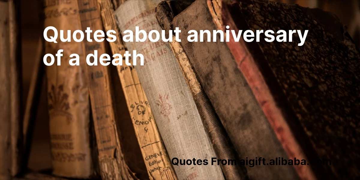 quotes about anniversary of a death