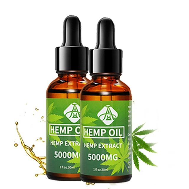 

AH 5000mg private label 100% pure organic full spectrum hemp seed oil