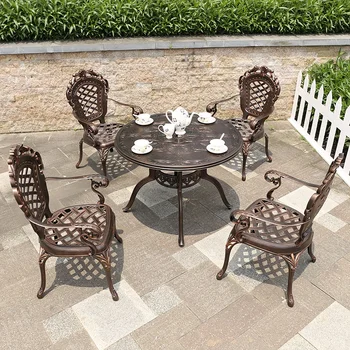 New Furniture Used Cast Aluminum Patio Furniture Cast Aluminum Outdoor Furniture Garden Set View Cast Aluminum Outdoor Furniture Yange Product Details From Foshan Yange Furniture Co Ltd On Alibaba Com