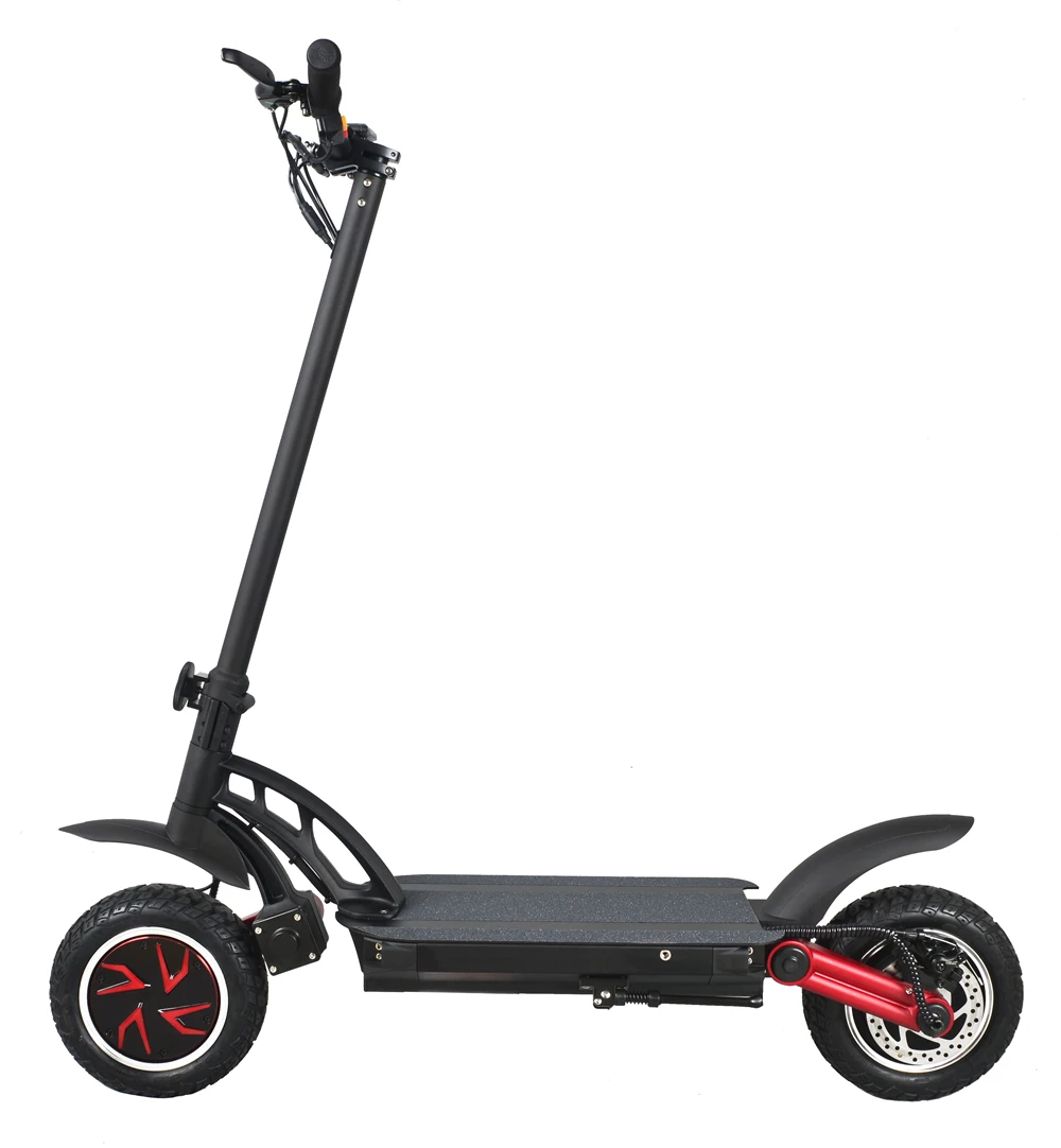 

New Hot Sale 2*1200w 10 Inch Electric Scooter Adult long range Balance Scooter, Red/black