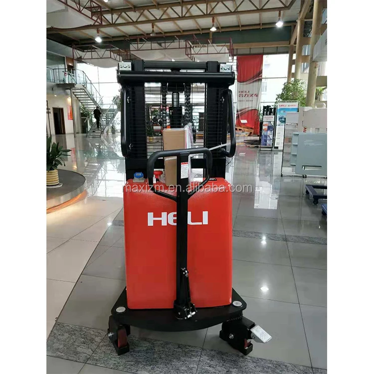 Heli 2ton Semi-electric Pallet Stacker Handle Forklift Cbs20j - Buy ...