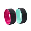 Fitness set custom yoga dharma wheel massage dharma pvc yoga wheel