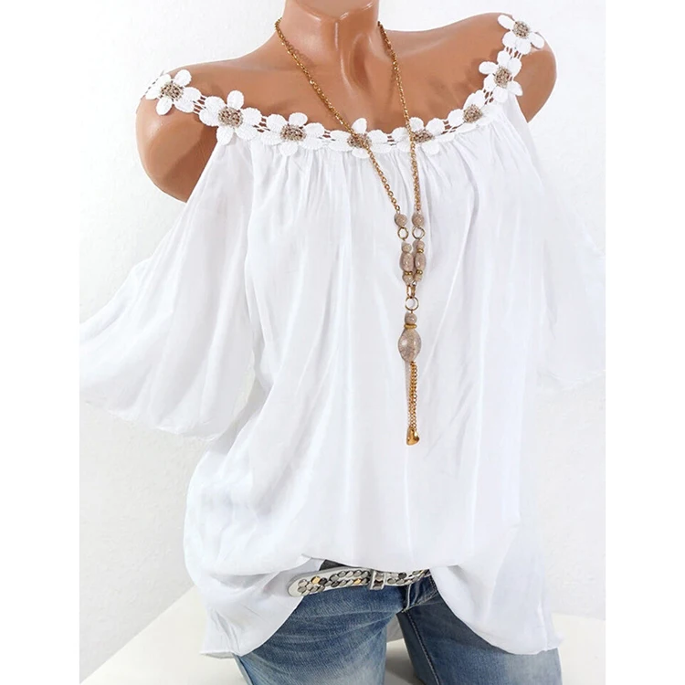 

Stylish Simple Short Worsted Colorful T-shirt for Women, Shown colours