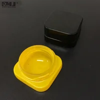 

Non-Stick Food Grade 5ml Cube Jar Empty Glass Dab Jars For Extract Concentrate Wax UV Protection