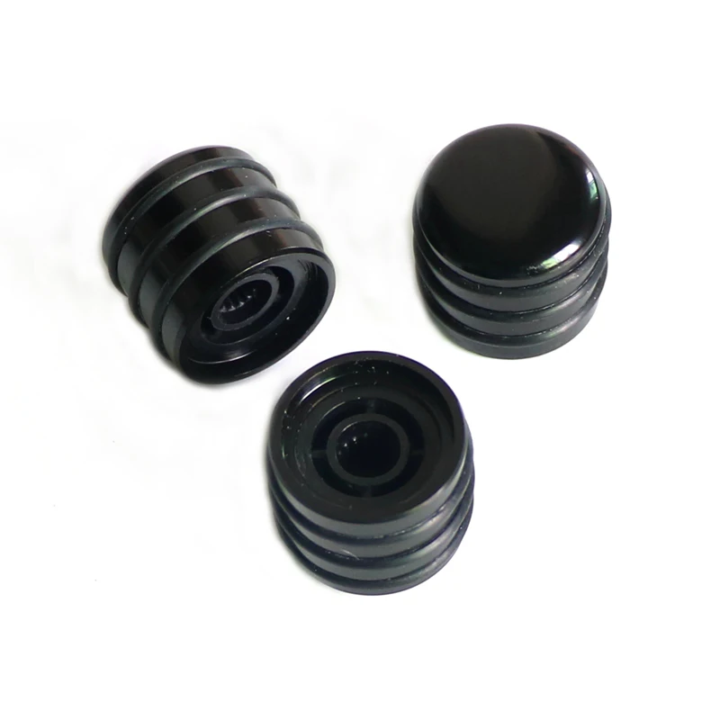 Wholesale Guitar Parts Tele Metal Dome Guitar Knobs With Rubber Rings
