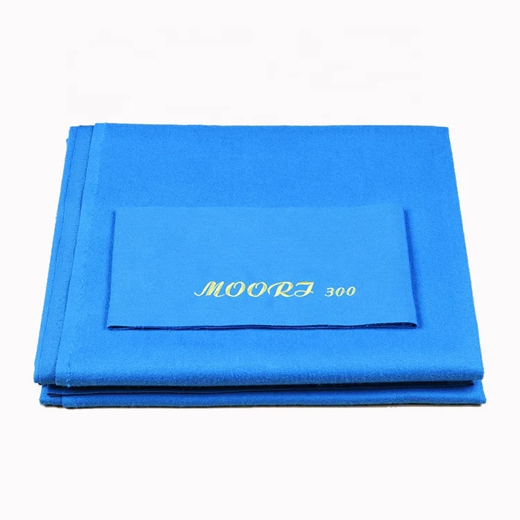 Popular Sell Fast Speed 9 Ball Moori300 Billiard Nine Ball Pool Table Cloth Felt Different Colors Available