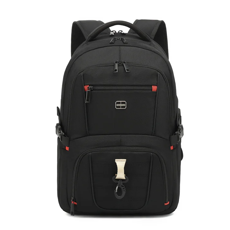 

Factory modern design multicolor 33*18*48cm oxford cloth embroidered backpack