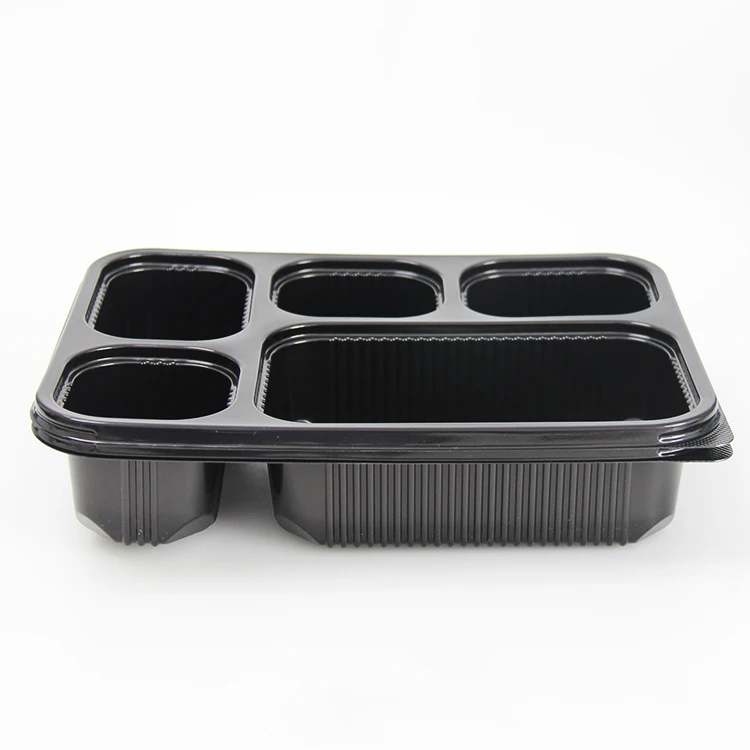 

Bio-Degradable Bento Microwave Disposable Plastic Take Away Lunch Box With Lid, White,clear,black or customize