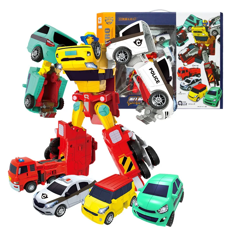 2 in 1 super robot car