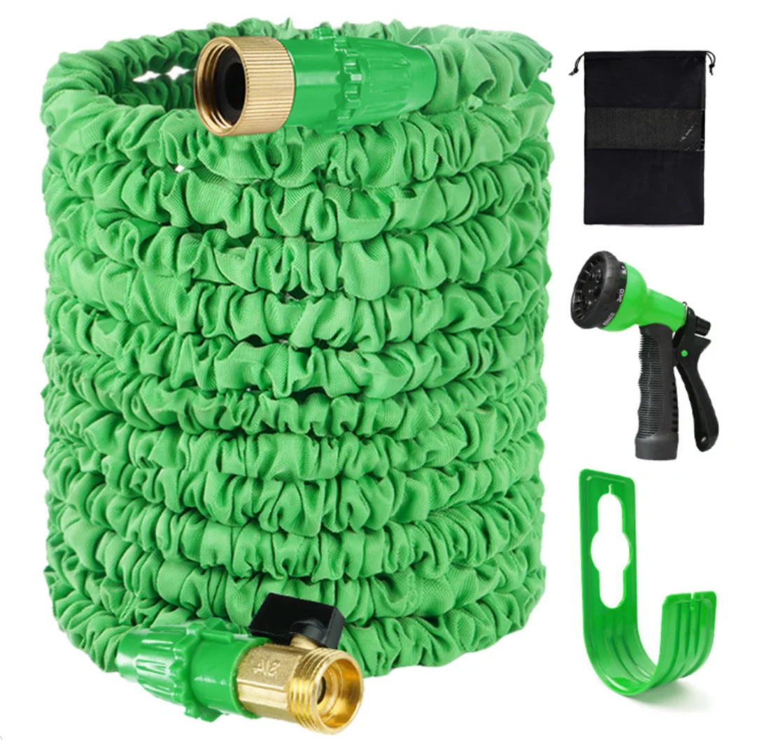 

Magic Expandable Garden Water Hose 50FT 75ft 100ft 125ft Water Hose Pipe