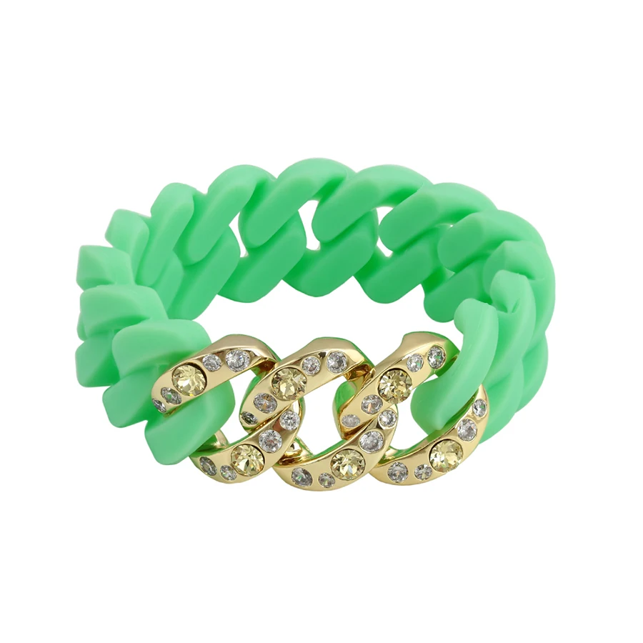 

51888 Xuping Buy 1 Get 1Free Rubbzz Fashion new design Neutral ubiquitous cool personality bangle