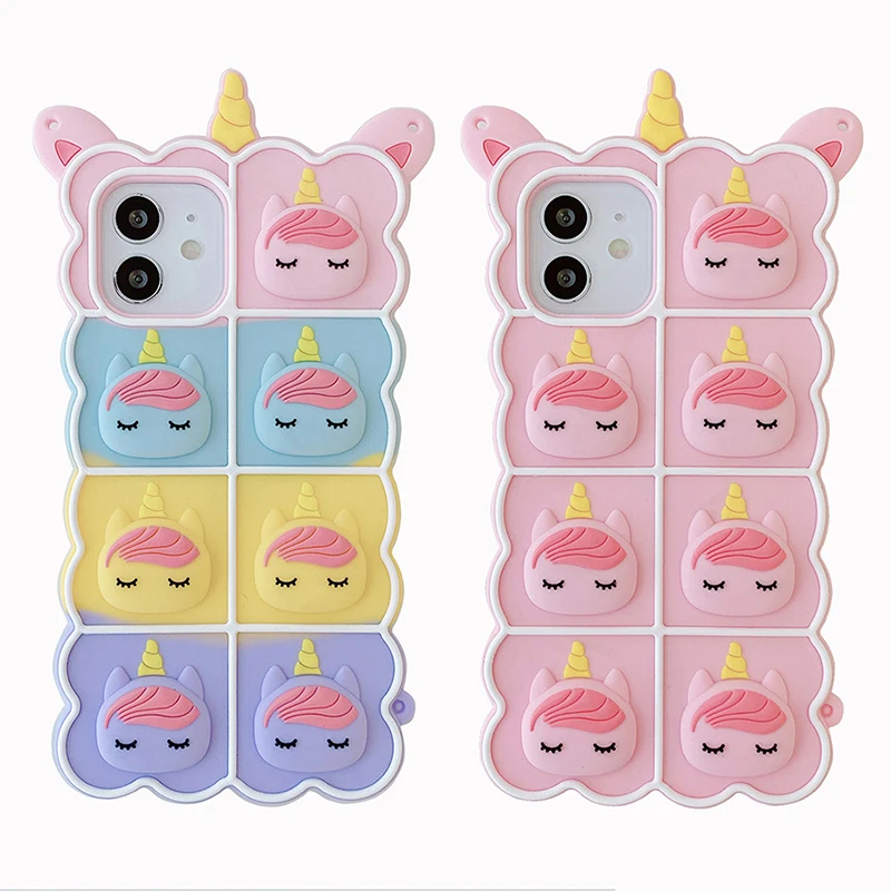 

Cute Girls Phone Case With Strap Cartoon Mobile Cover Pro Max 11 6 7 8 Plus SE X XR XS Cover Case For iPhone 12 silicone, Multi