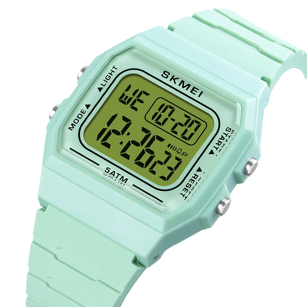 

SKMEI 1683 Mens Women Sport Couple Watch Digital Chrono Alarm Electronic Wristwatch Female Clock Gifts Reloj Mujer