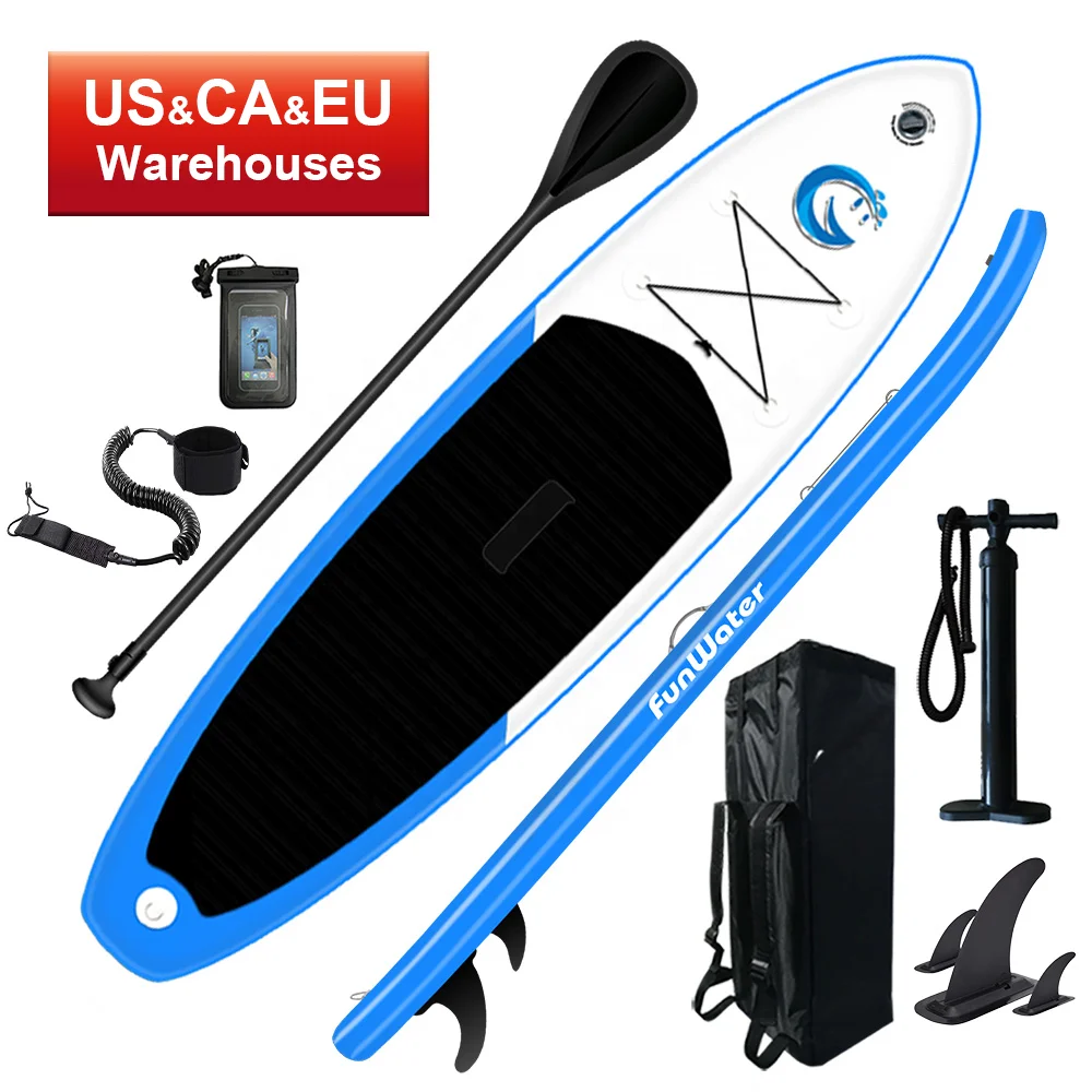 

FUNWATER Drop Shipping paddle board sup paddle board pump inflatable sup stand up paddle board