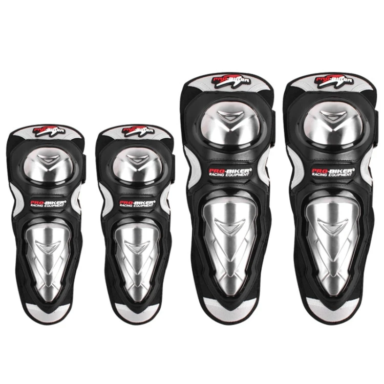 

New Cross Country Leggings Motorcycle Protective Gear Stainless Steel Knee Pads Elbow