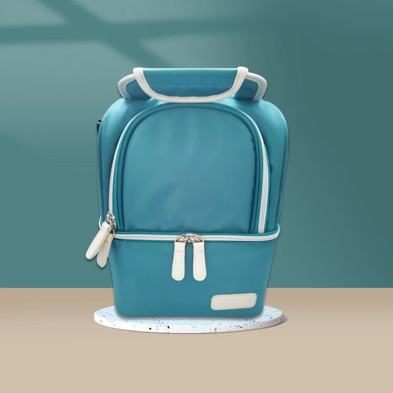 

V-Coool Wholesale Insulated Lunch Bag Women Cooler Lunch Box Bags Men Storage Container Lunch Bag for Kids, Grey, jeans blue, others