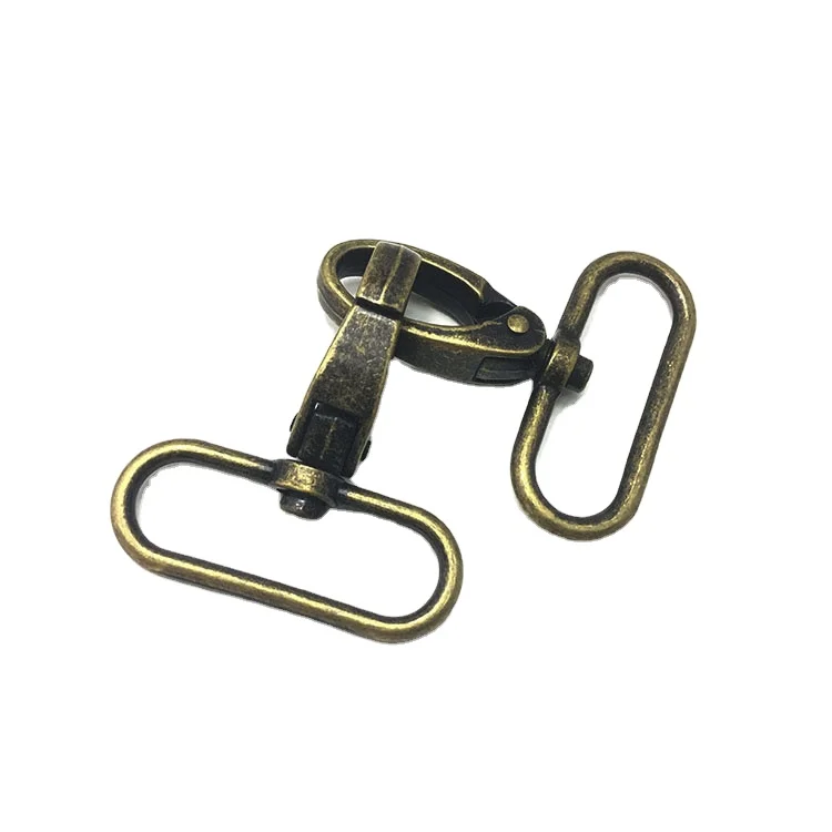 

Factory Price bag metal antique brass snap hooks dog hooks