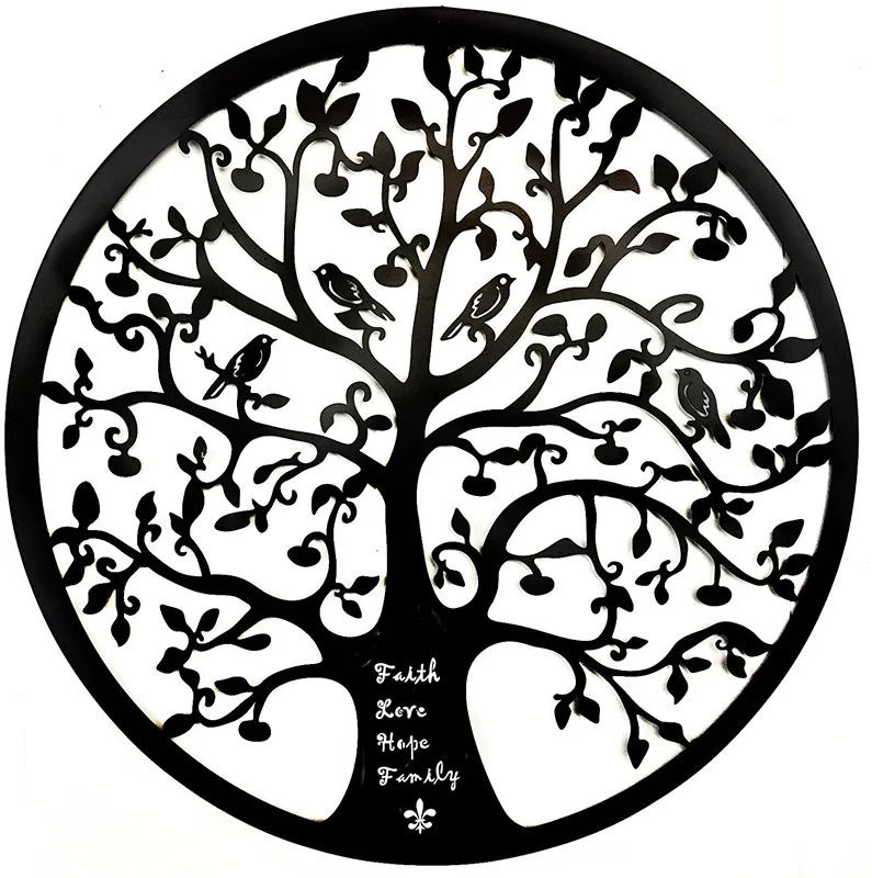 metal tree of life wall art decor