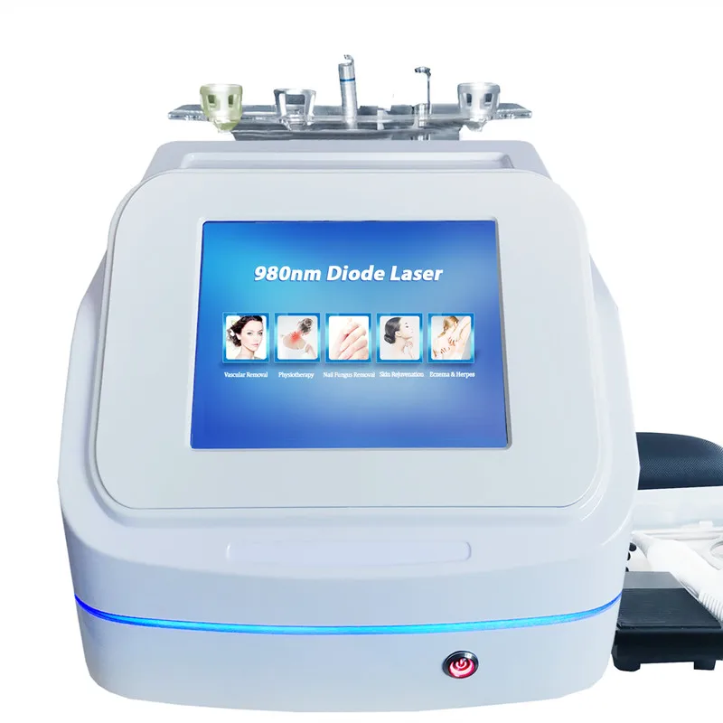 

6 in 1 980nm Diode Laser Blood Vessels Removal/Nail Fungus removal Machine