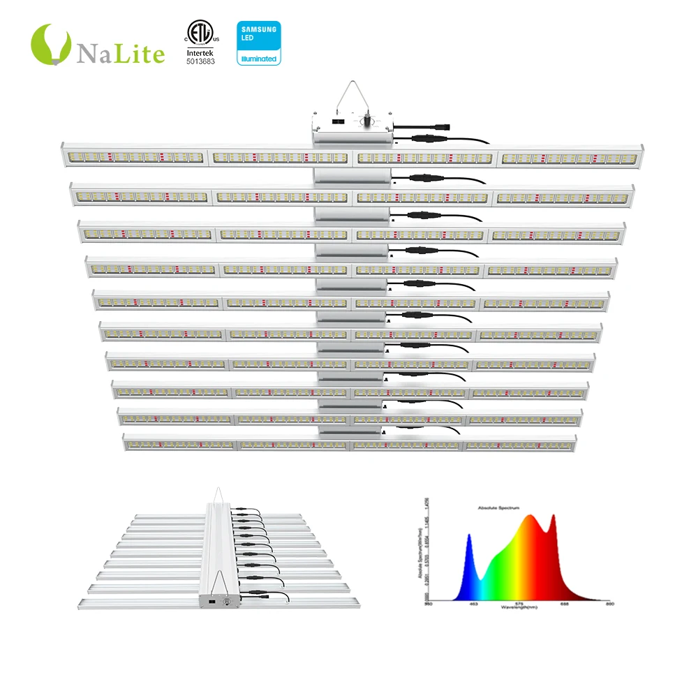 

Nalite wholesale commercial samsung lm301b grow light full spectrum led grow light 1000w 800w vertical farm indoor