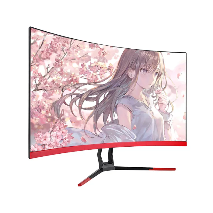 

CE FCC Rohs frameless 27 inch curved monitor gaming 165hz 2k resolution 2560*1440