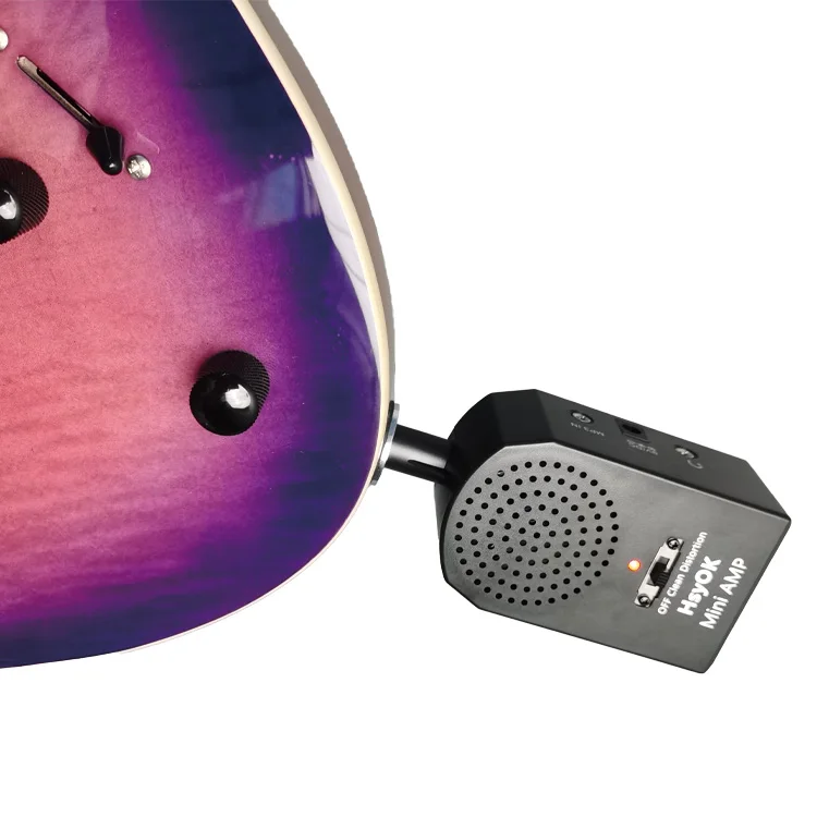 New Arrival 2W Mini Guitar Amp With MP3 Input 3.5mm  Headphone Out Battery DC Portable for Electric Guitar Amplifier