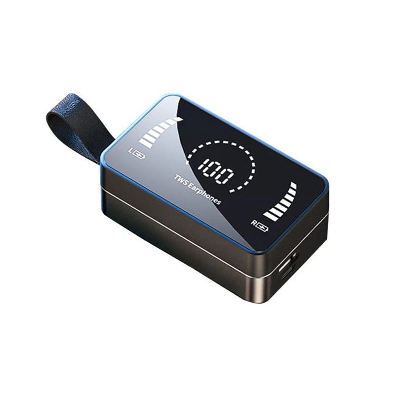 

2021 NEW H3 Portable Wireless Sports Headphone Music Headset Touch Earbuds Tws Earphone With Power Bank TWS Earbuds