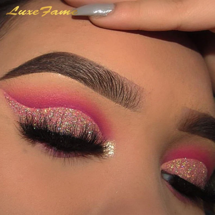 

Luxefame 3D & 4D Mink Fur False Eyelashes with beautiful package,100% Natural Soft Siberian Mink Hair,custom eyelash packaging, Natural black