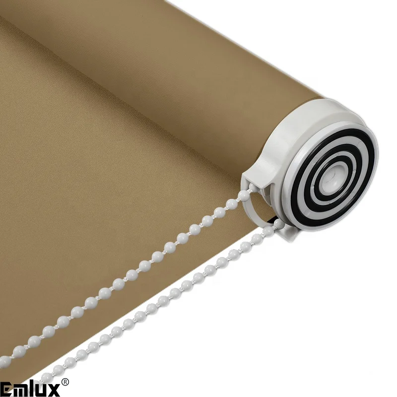 

New product Blackout Day Night Window Blinds Manual Blackout Roller Blind Curtain, Customer's request