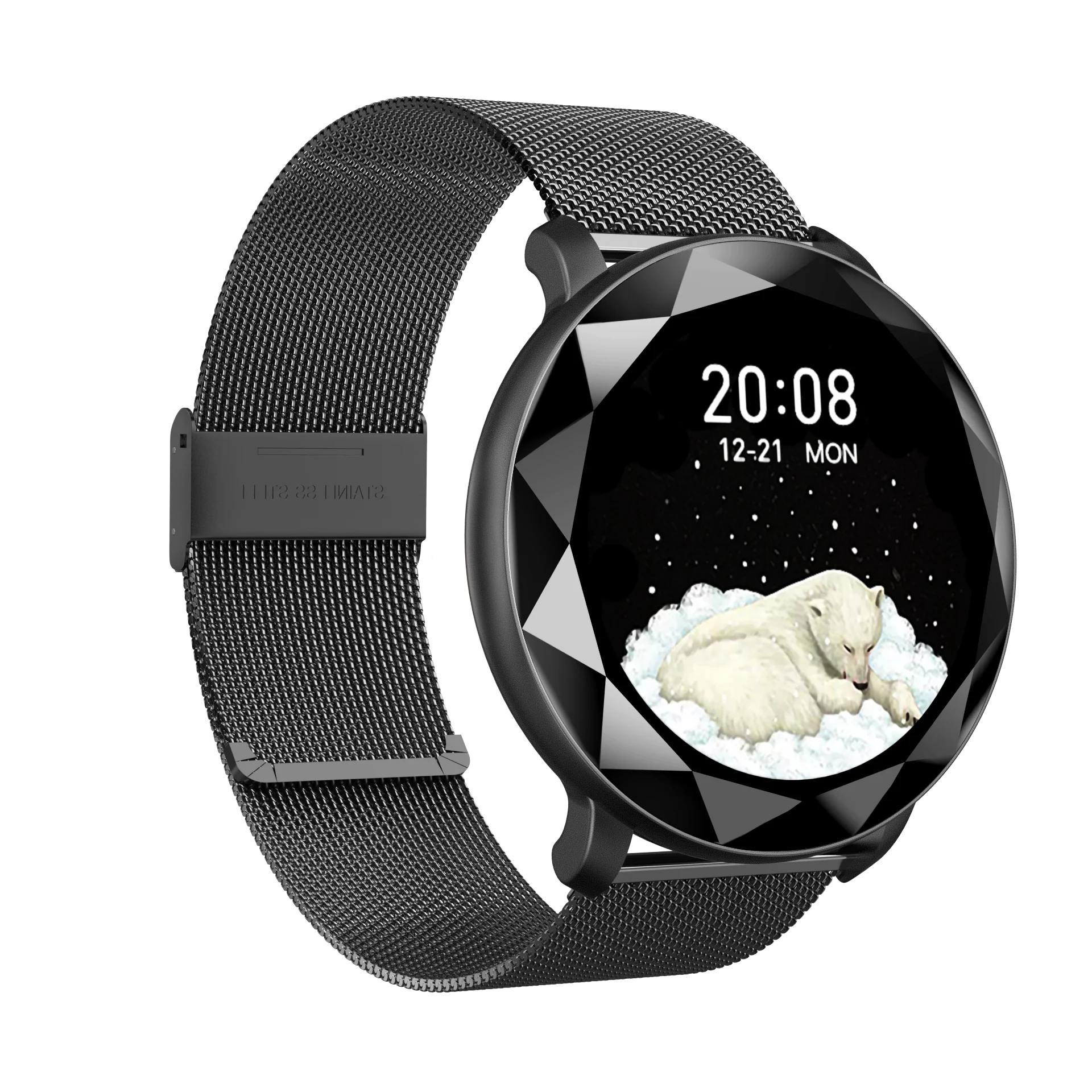 

2021 ultimo reloj de senoras YH8 BT Call reloj deportivo monitor de sueno del ritmo cardiaco, Blue/black/gold/red/silver