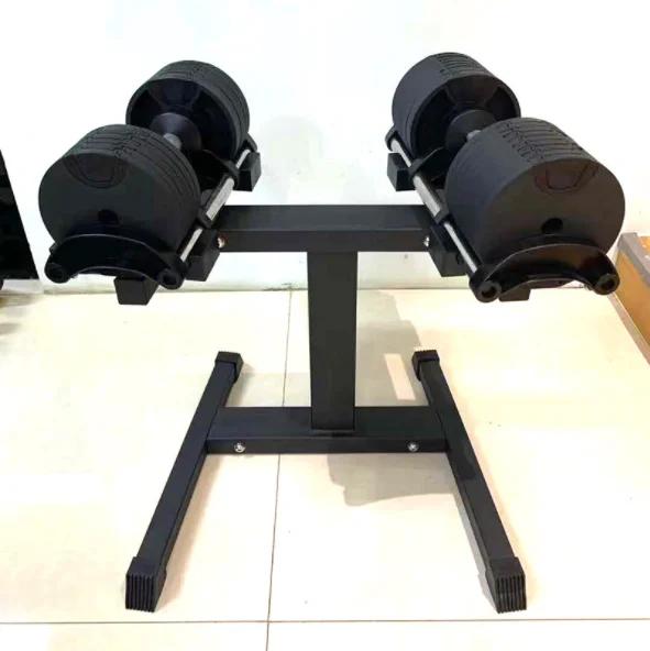 

Custom logo Adjustable Dumbbell gym equipment 20kg and 32kg adjustable dumbbell set