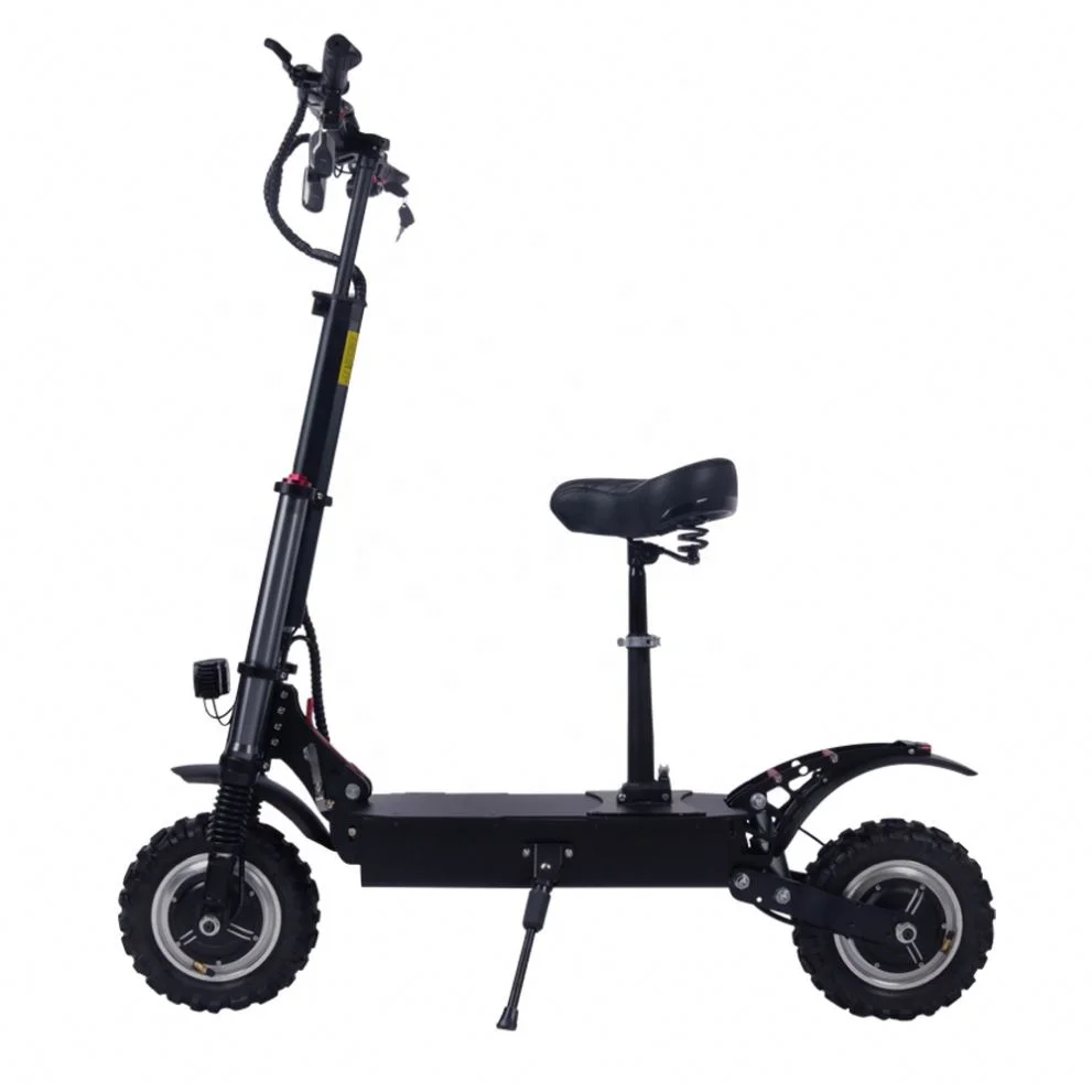 

Adults 2400Watt Big Power Double Electric Scooter with Terrain Tyre Electric Vehicle Folding Electric Scooter