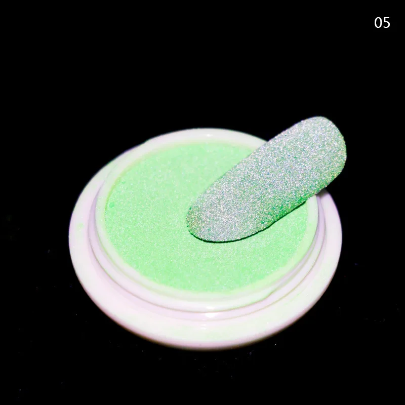 

Wholesale New Product 100% Brand New White Light Dancing Reflective Powder, 8 colors
