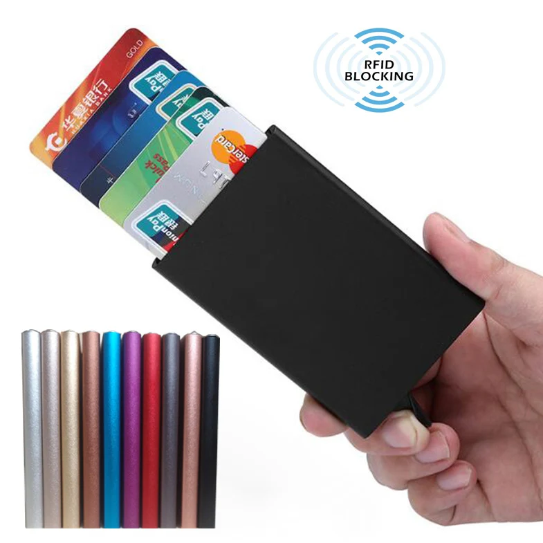 

Hot Selling 2021 sale credit card holder rfid blocking wallet