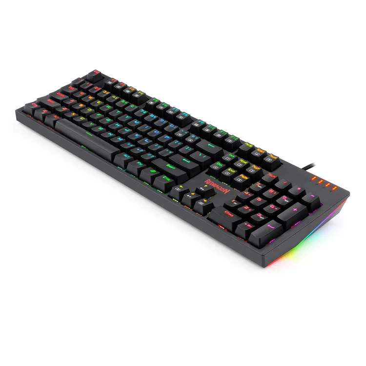 Redragon K592 RGB Backlit V optical switches 104 Key Mechanical Gaming Keyboard