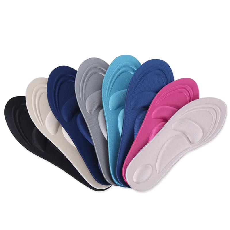

Custom Design Newest Health Shock Absorb Sweat Soft Comfort Memory Foam orthotic Foot massage Cushion Insoles For Shoes, Beige/blue/gray/pink/rose red/navy/sky blue