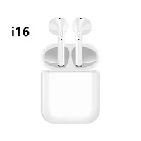 

2019 i16 TWS Wireless Earphones Original 1:1 Bluetooth 5.0 Headsets Headphone with Microphone Stereo Earbuds pk i10 i12