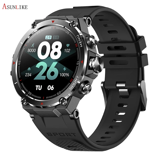 

2022 new arrival HM03 Watch GPS GLONASS positioning AMOLED HD screen 360*360 pixel outdoor IP68 waterproof sport smartwatch