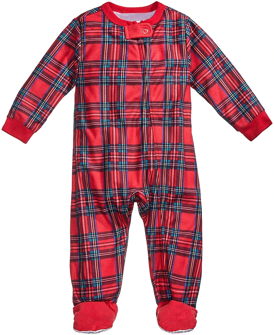

Family Christmas Deer Pajamas Boys Girls Pjs Women Men Plaid Clothes Children Striped Holiday Stay at Home Sleepwear Matching