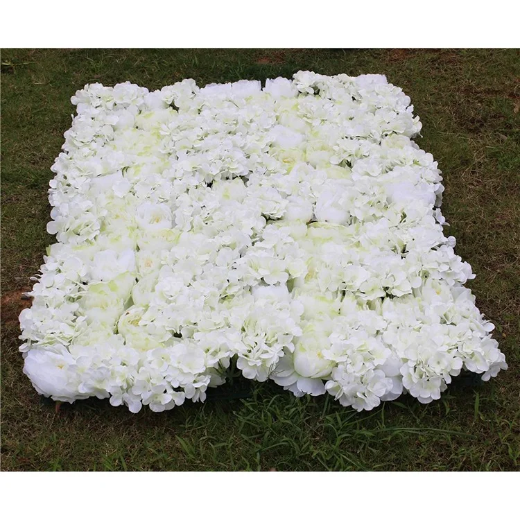 

SPR China customized hot fashion wall flower wedding decoration, White