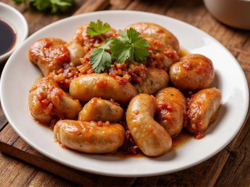 sausage chinese recipe