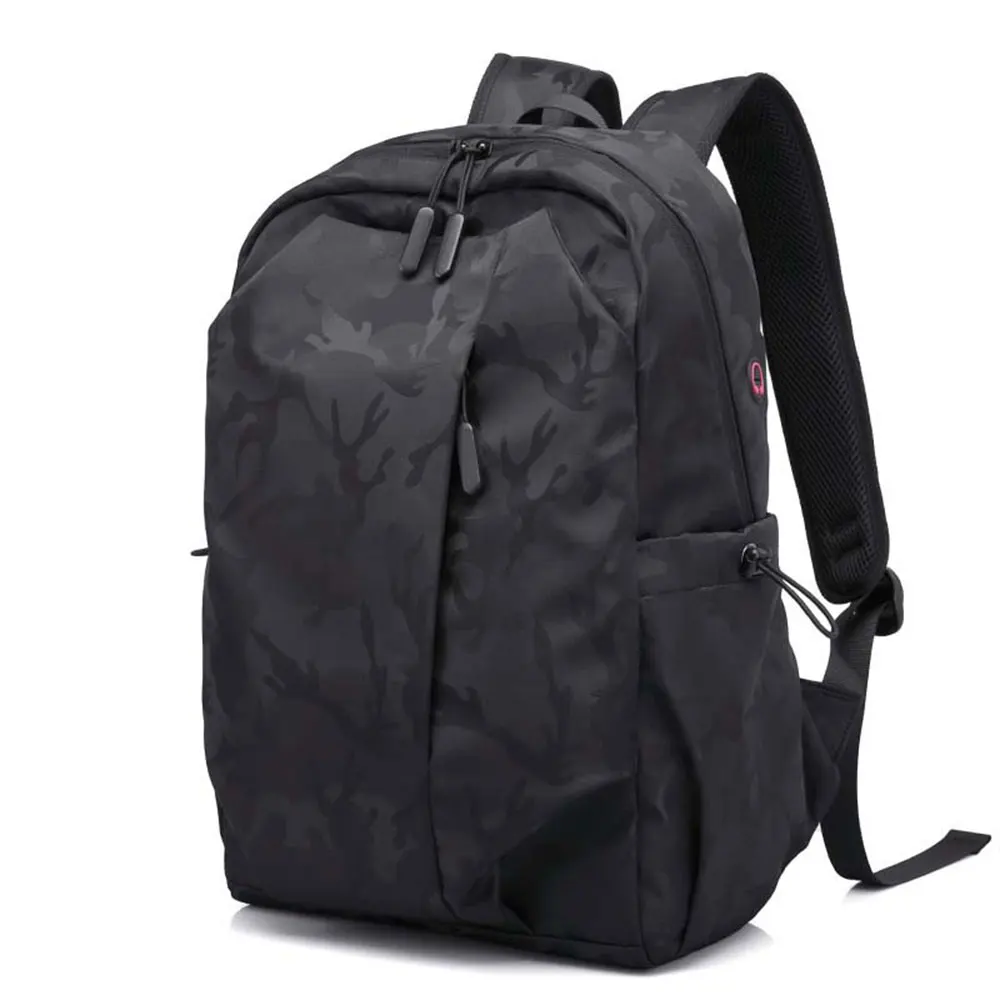 

Waterproof Laptop Backpack Casual Mochila School Teenage backbag Business Laptop Bag Black Travel Backpack 15.6", Black customized