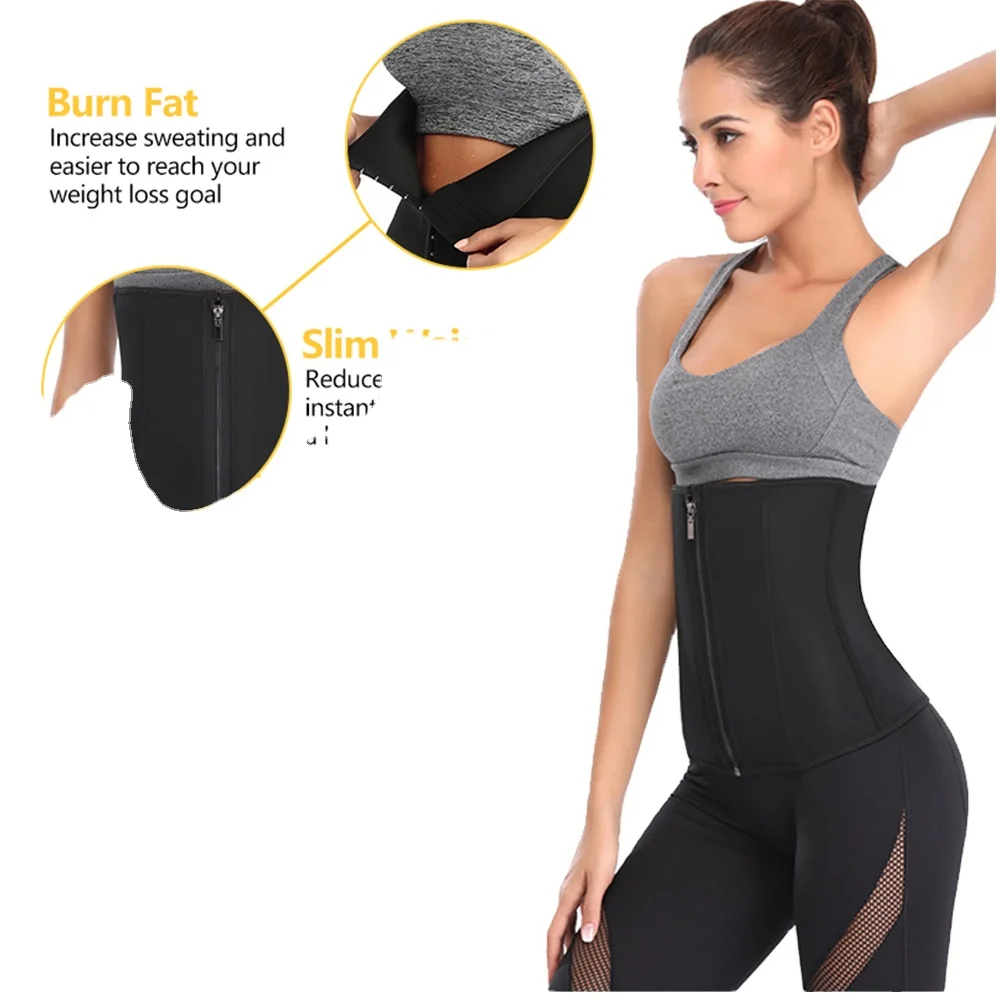 

Factory Direct Women'S Shapers Waist Slimming Corset Weight Loss Women Tummy Control Sport Workout Body Shaper Waist Trainer