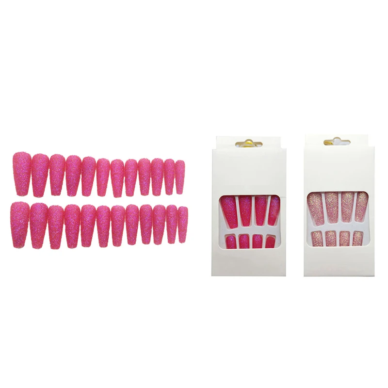 

HotSelling nails colorful press on nails free makeup samples, Clear