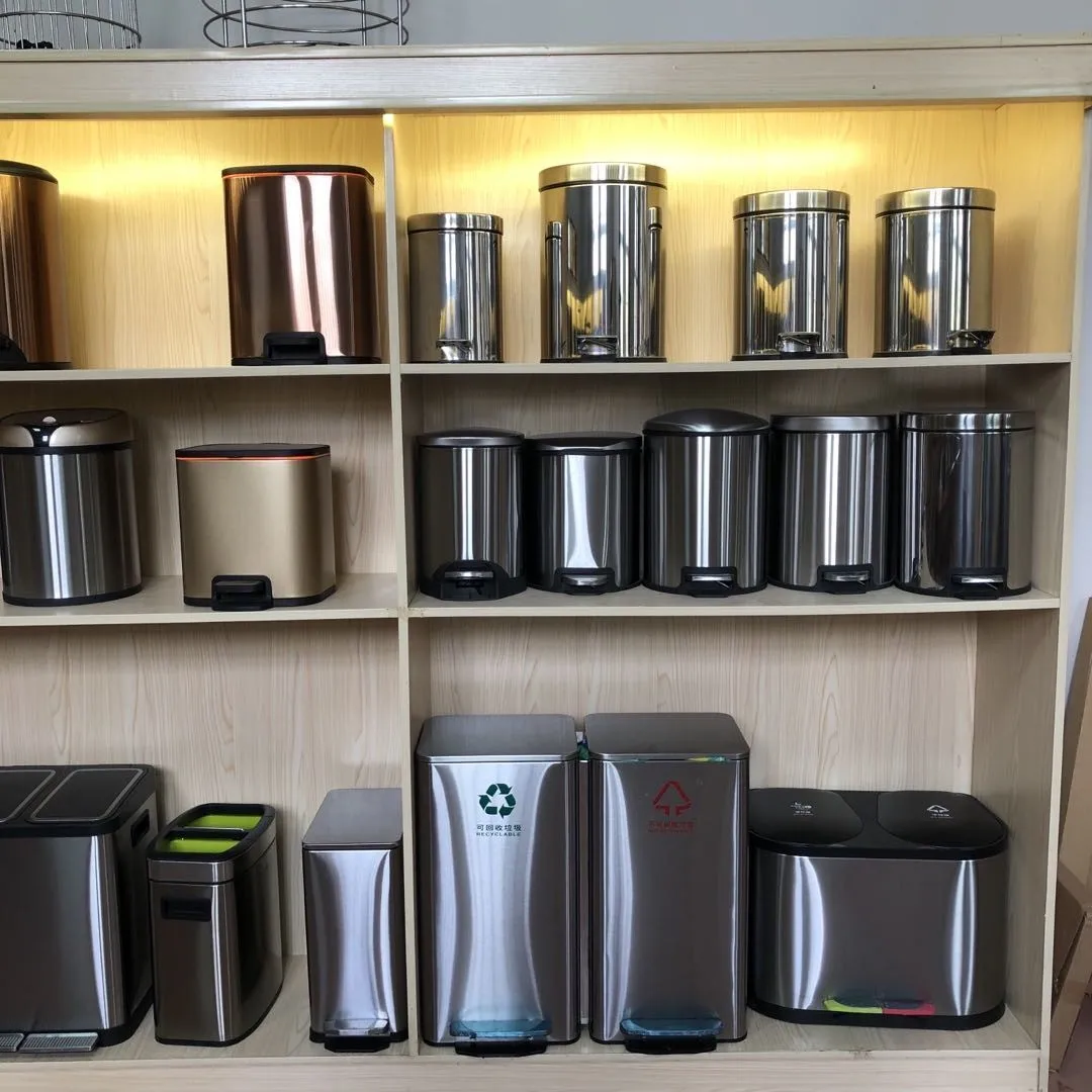 product-High quality indoor eco friendly dustbin hotel waste bin and bathroom bin trash for kitchen--1