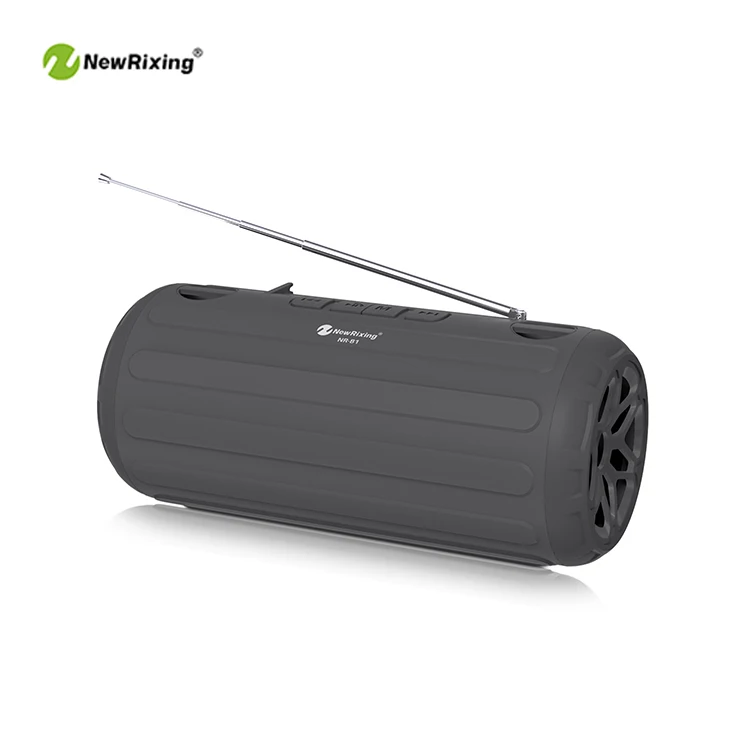 

NewRixing B01 speaker mic outdoor portable waterproof wireless speaker with antenna