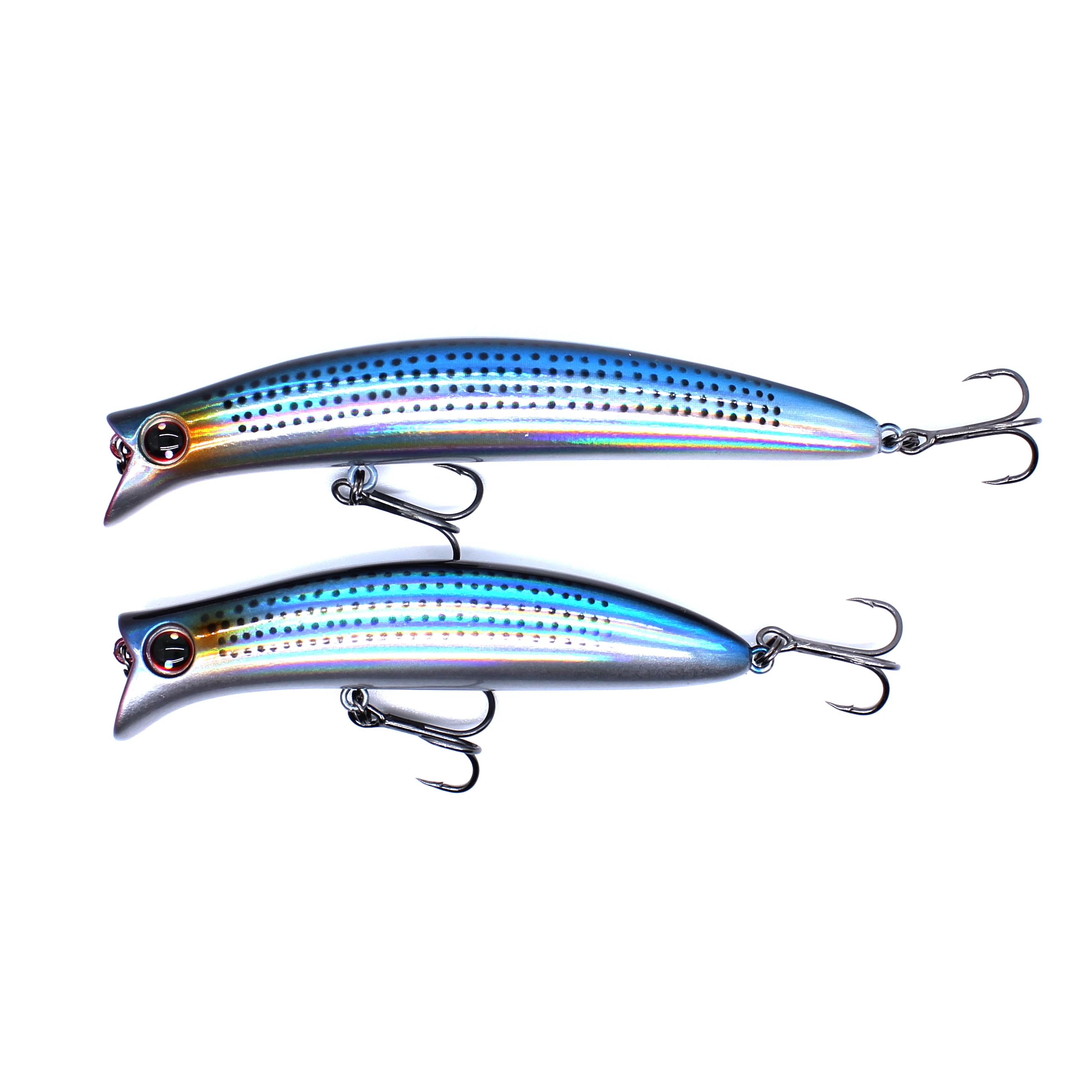 

AOCLU New Topwater 110mm 14.8g Floating Walking Dog Minnow Lipless Pencil Wobblers Minnow For Freshatwe And Saltwater Fishing, 7 colors