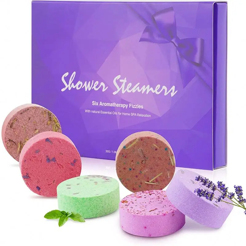 

Oil Shower Steamer Bath Bomb Surprise Shower Aromatherapy Shower Fizzies Tabs Shower Bombs Aromatherapy Gift Set Soothers