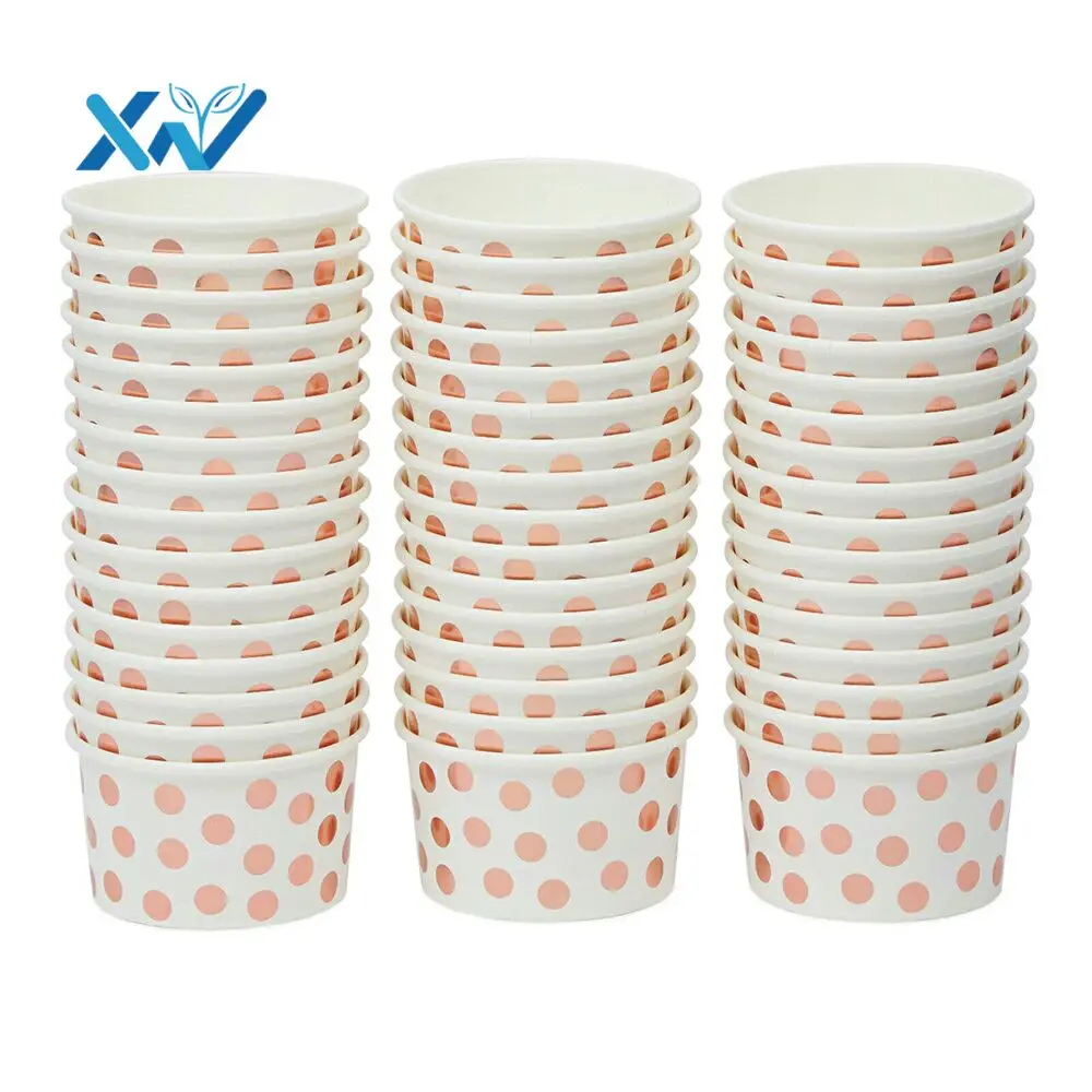 

Disposable Biodegradable White Kraft Paper Food Container Noodle Cup Hot Soup Take Away Bowls With Lids