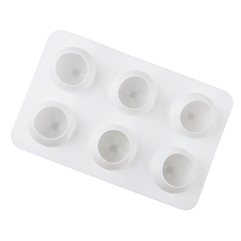 

DIY handmade cake mold 6 Dimensional Small Peach Silicone Cake Mould Aromatherapy plaster mold